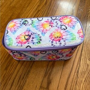 Colorful Tie-Dye Cosmetic Bag